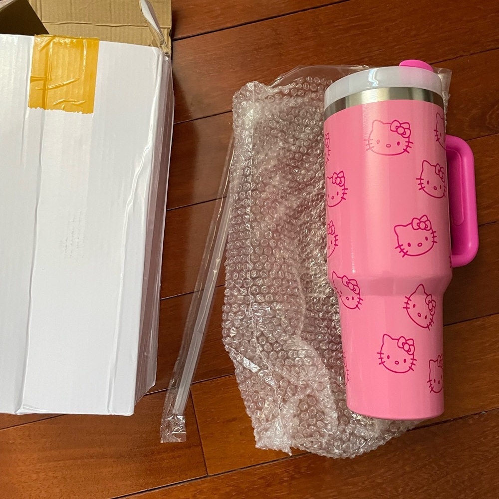 Hello Kitty Pink Travel Mug